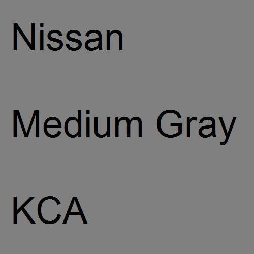 Nissan, Medium Gray, KCA.